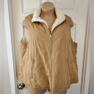 Reversible Sherpa Vest